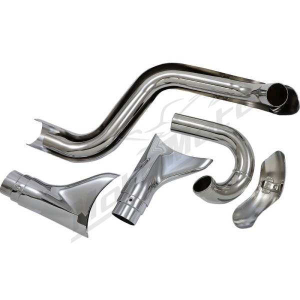COBRA Bad Hombre Dual Exhaust System Harley Davidson FLST / FLSTC / FLSTCI / FLSTF / FLSTFI / FLSTN / FXST / FXSTD / FXSTS 1340-1450cc 86-06