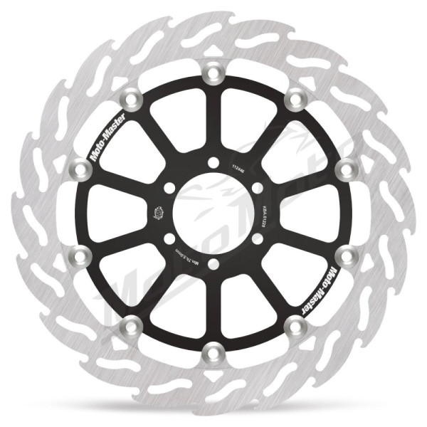 MOTO-MASTER Flame Racing Front Left Floating Brake Disc Moto Guzzi Audace / California / Eldorado / MGX-21 1400 13-20