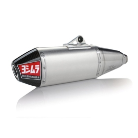 YOSHIMURA RS-4 Signature Series Muffler Aluminum/Carbon End Cap  KTM 450 / 500 SX-F /EXC-F Husqvarna FC / FE / FX 450 / 501 2016-2019