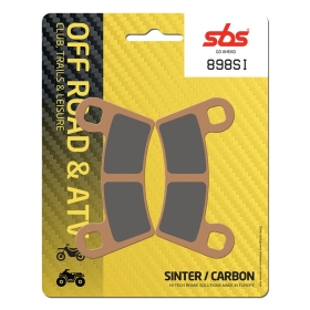 Sbs stabdžių trinkelės 898SI Sintered Offroad POLARIS OUTLAW / RANGER / RZR 