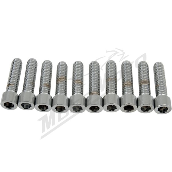 DRAG SPECIALTIES Socket-Head Bolts M8 x 1,25 (length 31,8 mm) 10pcs.