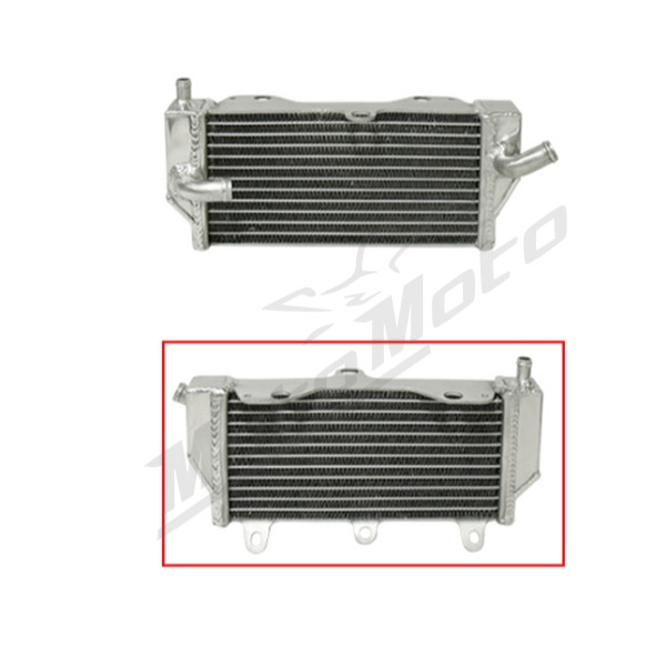 Psychic radiator reinforced with standard capacity left YAMAHA YZF 250 10-13