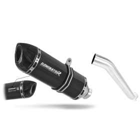 Kawasaki ZX6R 636 2003-2004 EU Approved Exhaust Silencer HP1 BLACK