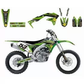 BLACKBIRD Rockstar Energy grafinis rinkinys Kawasaki KX450F 2012-2015