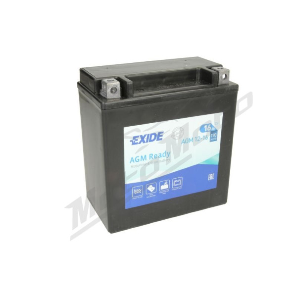 Battery EXIDE YTX16-BS AGM12-16 12V 16Ah