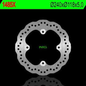 NG Rear Fixed Brake Disc 240X118X5mm Honda CB / CBR 500-650cc 13-22