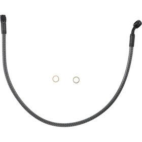 MAGNUM SHIELDING Designer Series Ø10mm Upper Brake Line ABS 53.5cm 35° Harley Davidson FLSB 1750 18-24