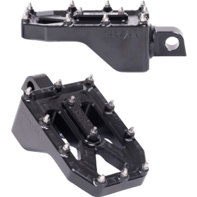 THRASHIN SUPPLY CO. Aggressor Foot Pegs Harley Davidson FL / FLD / FLDE / FLFB 1200-1977cc 72-25