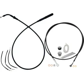 FAT BAGGERS INC. EZ Install Kit Black for handlebars 28cm high arley Davidson FLHX / FLHXSE / FLHXU 1923-1977cc 23-25