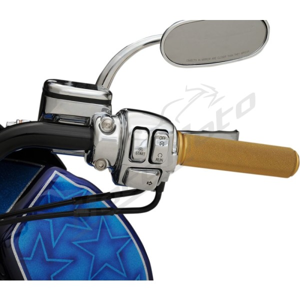 DRAG SPECIALTIES Handlebar Switch Kit Harley Davidson FLD / FLHR / FLHRC / FLHRCI / FLHRI 1340-1800cc 96-13