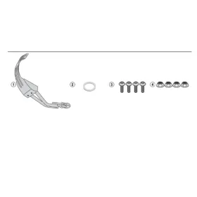 KAPPA Fender mount Ducati Multistrada V4 1200 21-25