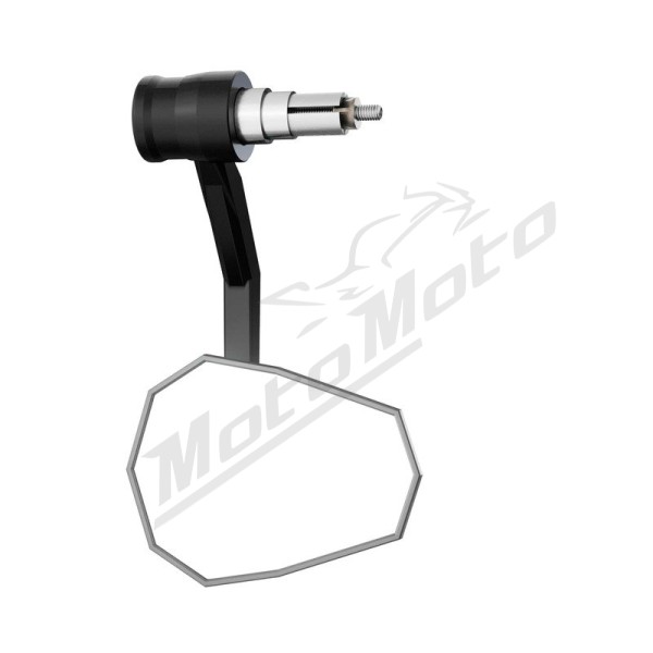 HIGHSIDER pro Bar End Mirror Stealth-RIM X7 Black With LED Indicator (1pc) Kawasaki Z 900 2023