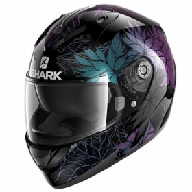 Shark Ridill Nelum Black / Purple Full Face Helmet