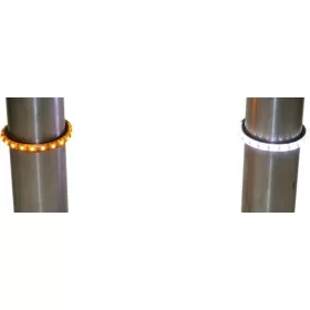 CUSTOM DYNAMICS TruWRAPZ® 360 Degree LED Fork Lights Harley Davidson FLSB / FXFBS 1750-1868cc 21