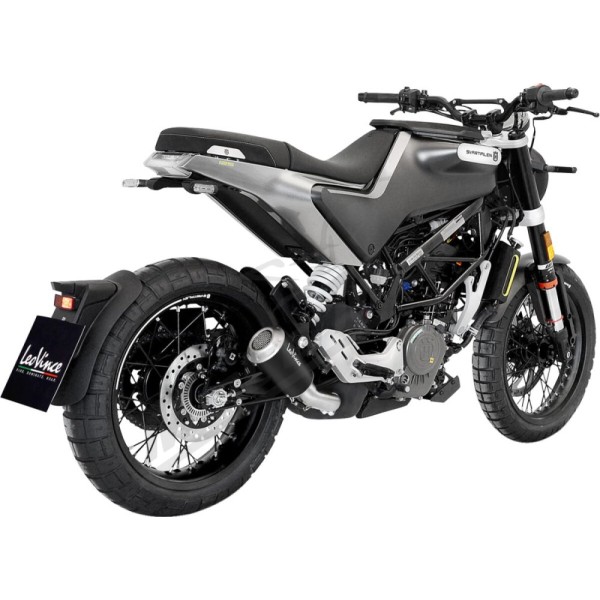 LEOVINCE LV-10 Slip-On Muffler  HUSQVARNA VITIPILEN 125-401 20-24/SVARTPILEN 125-401 20-24
