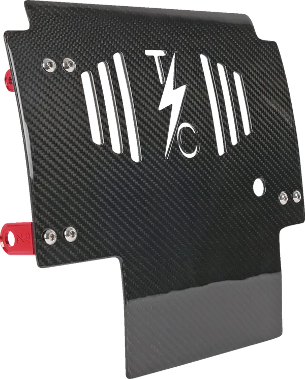 THRASHIN SUPPLY CO. Skid Plate Carbon Red Harley Davidson FLHX / FLTRX 1923cc 24-25