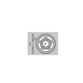 PBR Standard C45 Steel Rear Sprocket 4431 - 420