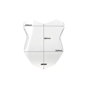 WRS BM009T INTERMEDIO Priekinis stiklas Skaidrus BMW R1200GS / R1250GS 13-24