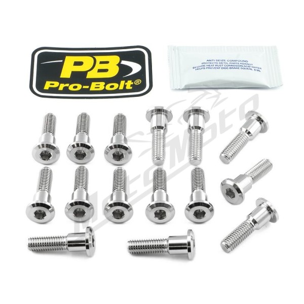 PRO BOLT Stainless Steel Brake Rotor Mounting Bolt Kit Suzuki GSF / GSX / GSX-R / SV / TL 600-1400cc 96-07