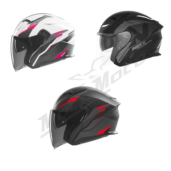 NOX Open Jet Helmet NOX N130 Myst / Klint