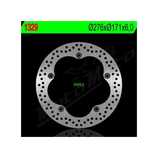 NG Rear Fixed Brake Disc 276x171x6mm BMW / Husqvarna 650cc 00-16