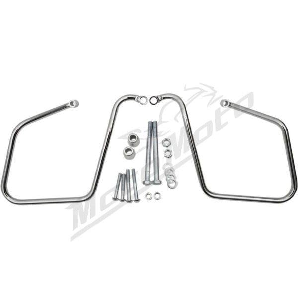 DRAG SPECIALTIES Šoninių krepšių laikiklis ​​​​​​​Harley Davidson FXD / FXDB / FXDBA / FXDBB / FXDBC 1584-1800cc 08-17
