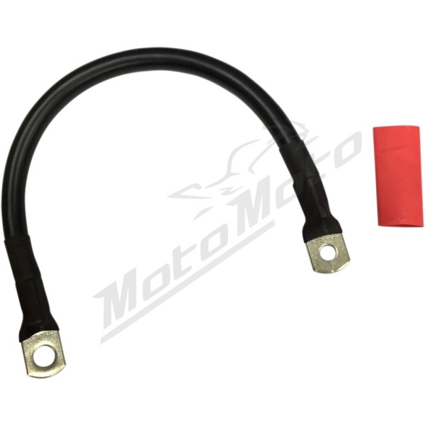 DRAG SPECIALTIES Universal Battery Cable with Optional Shrink Tube 279mm