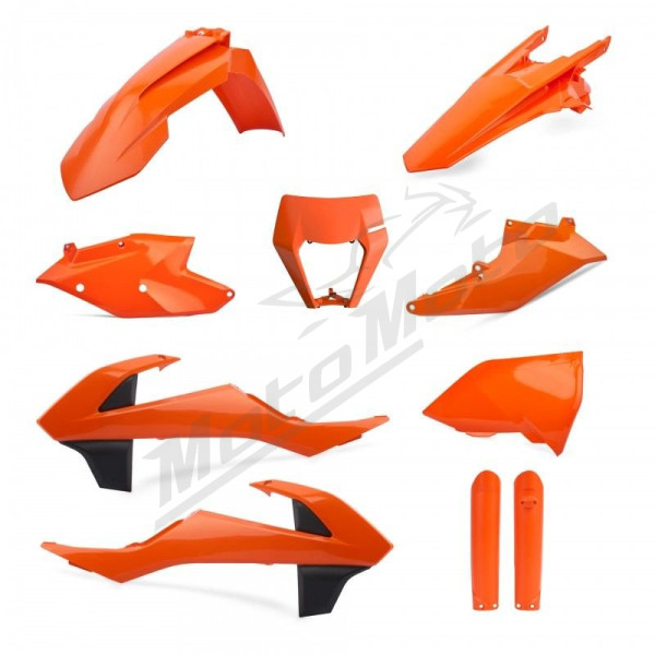Polisport plastikų kompl. KTM EXC / EXC-F 125-500 17-19