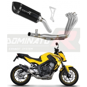 Duslintuvo kompl. Dominator HP1 BLACK Honda CB 650F 2014-2018