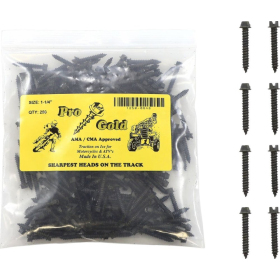 GOLD SCREWS Pro Gold Varžtai 31,75 mm 250vnt.