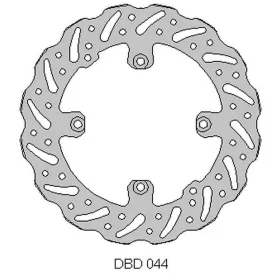 Delta braking front disc (260x120,3x4mm) Beta 250-525 RR 05-12