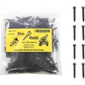 GOLD SCREWS "Pro Gold" Ice Screws 31,75 mm 250pcs.