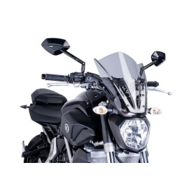 Puig Touring priekinis stiklas YAMAHA MT-07 14-17 tamsintas