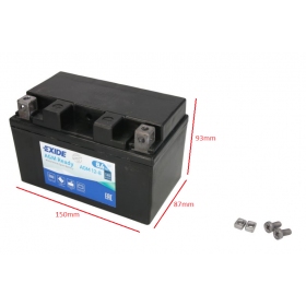 Battery YTZ10S-BS EXIDE READY 12V 8.6Ah