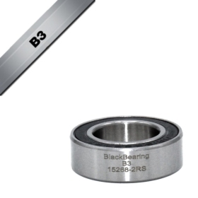 BLACK BEARING B3 Bearing 15x26x8 mm MR15268-2RS