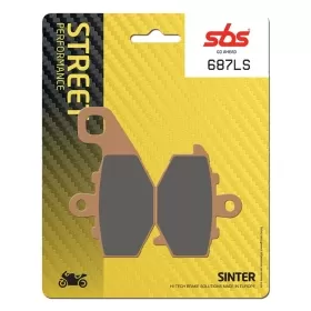 Sbs Brakepads Sintered rear Kawasaki ER-6 / GPZ / KLE / Z / ZX / ZZR 550-1100cc 93-23