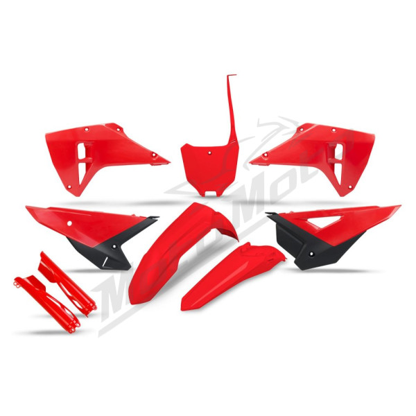 UFO Plastikų kompl. su šakių apsaugomis Honda CRF 250-450RX 25-26