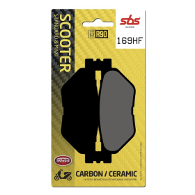 SBS HF Street Ceramic Brake Pads Rear 169HF Yamaha CP / XP 500-530 T-Max 01-20