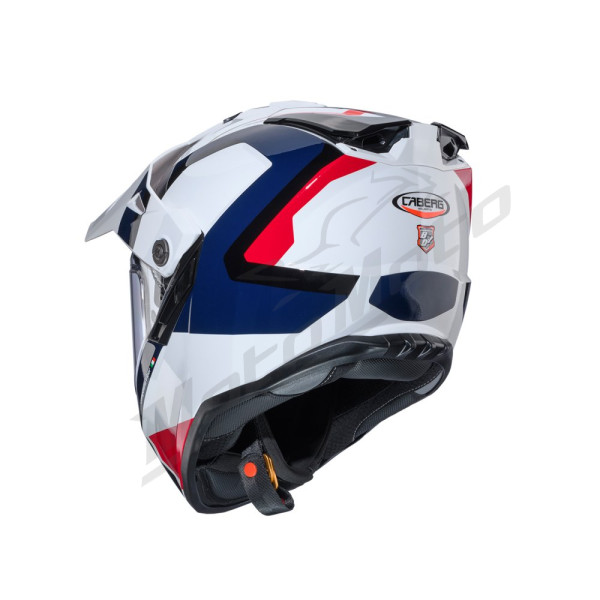 Offroad Helmet Caberg Duosport Dual Tanami Scram White/Red/Blue
