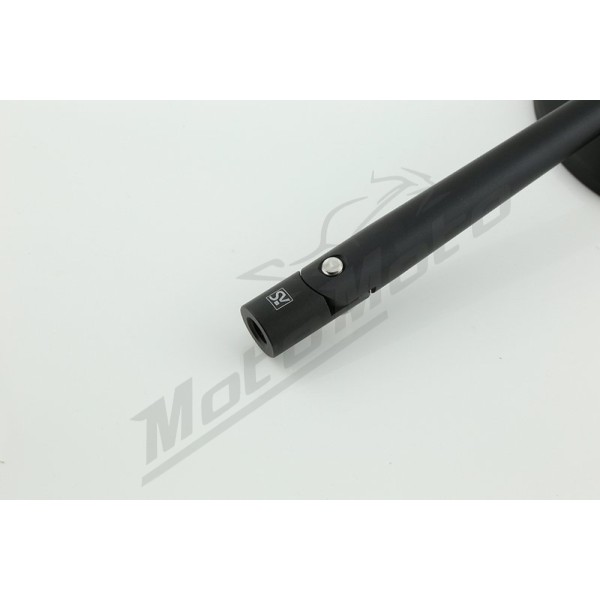 HIGHSIDER smart Handlebar Mirror Ponza  M10 x 1.25 (1pc) Aprilia / Ducati / Honda / Husqvarna / Kawasaki / KTM / Moto Guzzi / Royal Enfield / Suzuki / Triumph / Yamaha 125-1158cc 16-23