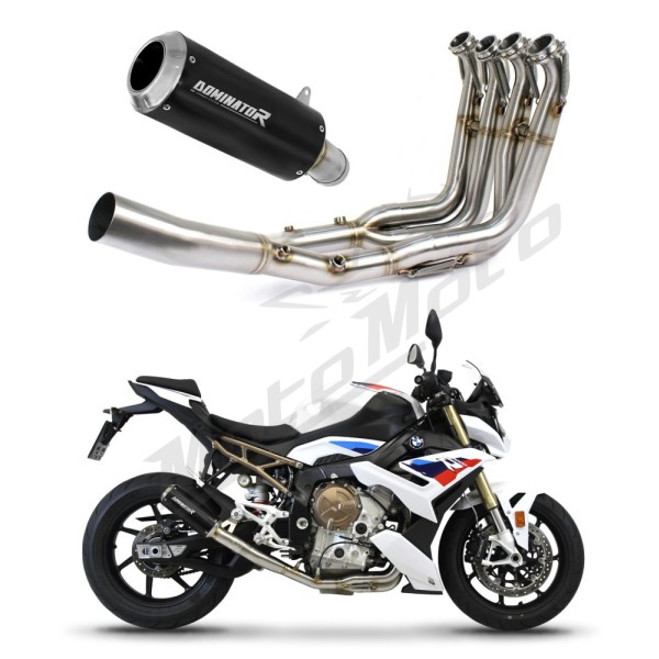 BMW M1000R 2022-2026 Dominator Full Exhaust System GP BLACK + dB killer