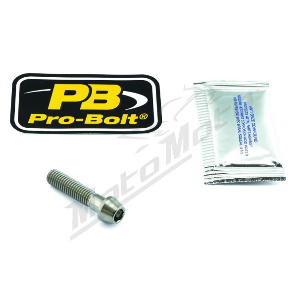 PRO BOLT Axle Pinch Bolt Kit Titan, Front BMW / Kawasaki / Triumph / Yamaha 700-1700cc 05-25