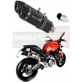 Exhausts silincers Dominator HP1 BLACK DUCATI MONSTER 696 2008-2014