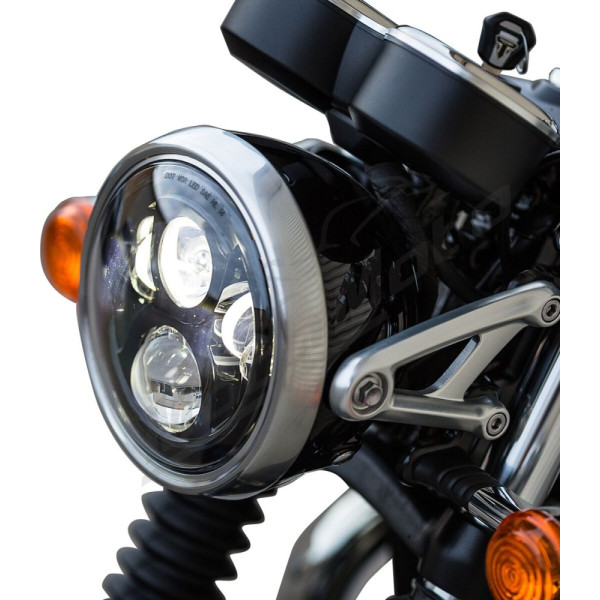 J.W. SPEAKER Headlight Adapter Kit Triumph Bonneville / Speed Twin / Street Cup / Scrambler / Street Twin / Thruxton 900-1200 16-24