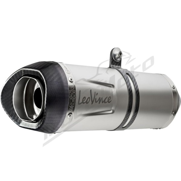LEOVINCE LV One Evo Slip-On Muffler TRIUMPH STREET TRIPLE 660-765 17-23