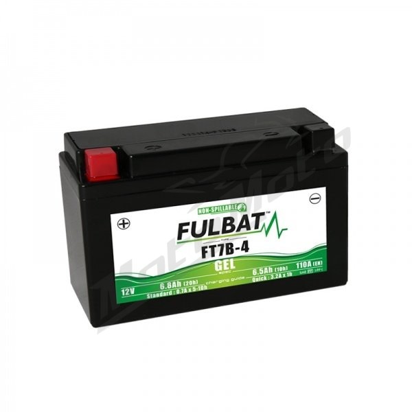 FULBAT Battery capacity 6.8 Ah 110 A EN 12V FT7B-4
