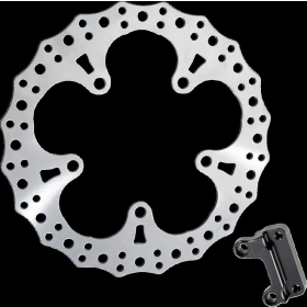 ARLEN NESS Jagged Floating Rotor Harley Davidson FLHR / FLHRXS / FLHTCU / FLHTCUTGSE 1690-1923cc 14-24
