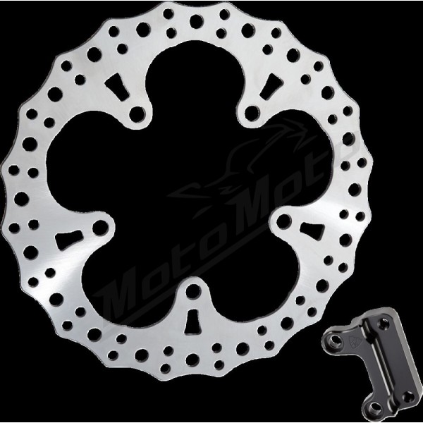 ARLEN NESS Jagged Floating Rotor Harley Davidson FLHR / FLHRXS / FLHTCU / FLHTCUTGSE 1690-1923cc 14-24
