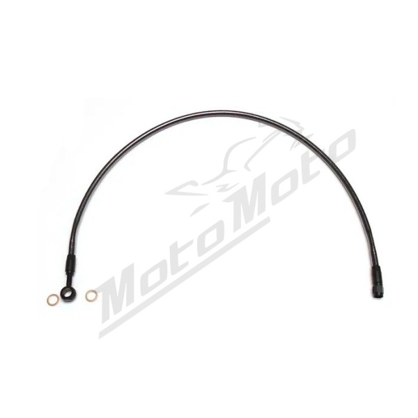 MAGNUM SHIELDING Front Upper Ø10mm ABS  Brake Line 68.5cm 180° Harley Davidson XL 1200 14-19