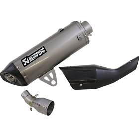 AKRAPOVIC Slip-On Line Muffler Carbon Fiber / Titanium BMW C 400 18-20